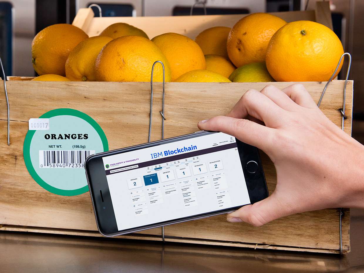 IBM Launches Blockchain Food Tracking Network